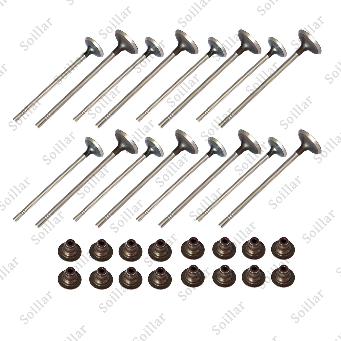 1.8L Engine Intake & Exhaust Valve Kit For 11-18 FITS CHEVY SONIC CRUZE