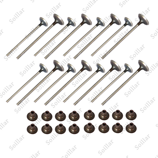 1.8L Engine Intake & Exhaust Valve Kit For 11-18 FITS CHEVY SONIC CRUZE