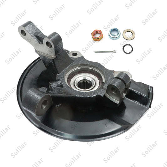 Front Driver Steering Knuckle & Hub Bearing Assy For Mitsubishi Outlander 07-18