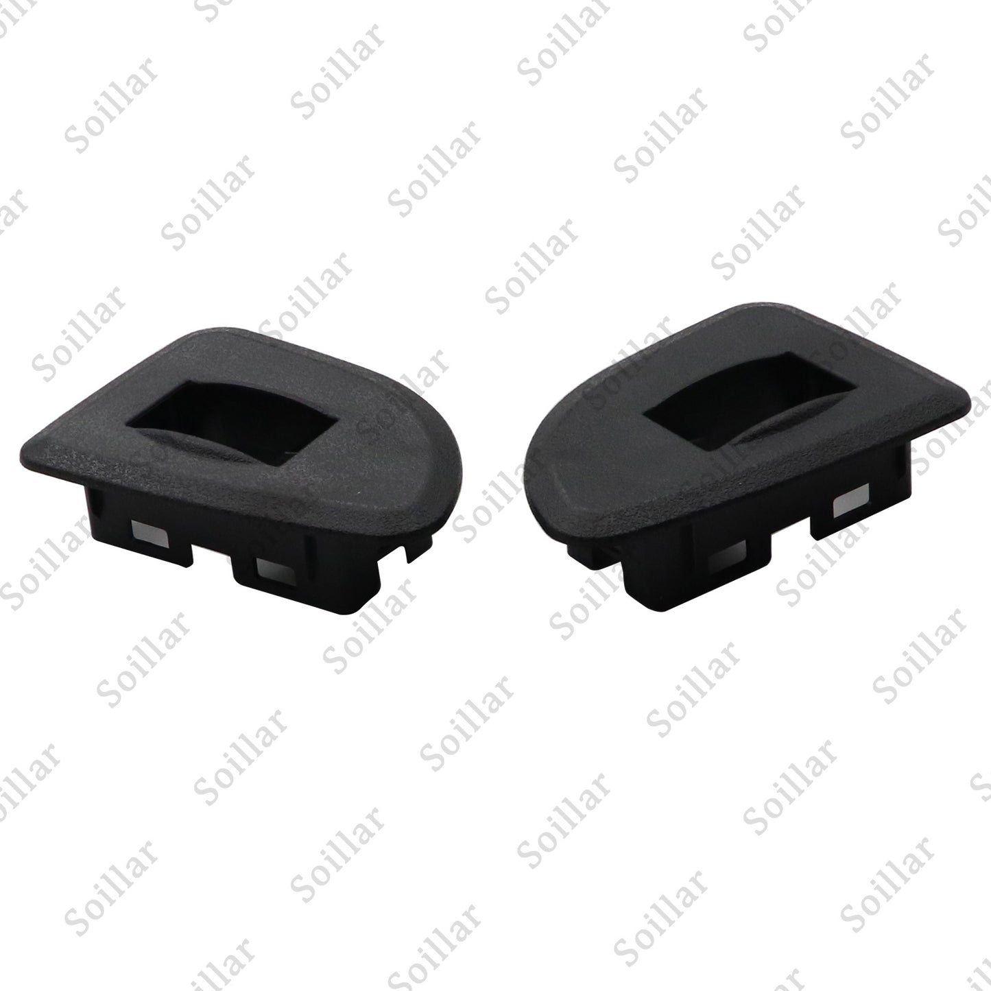 For 09-13 Chevy Silverado Sierra Extended Cab Rear Window Switch Bezels Covers