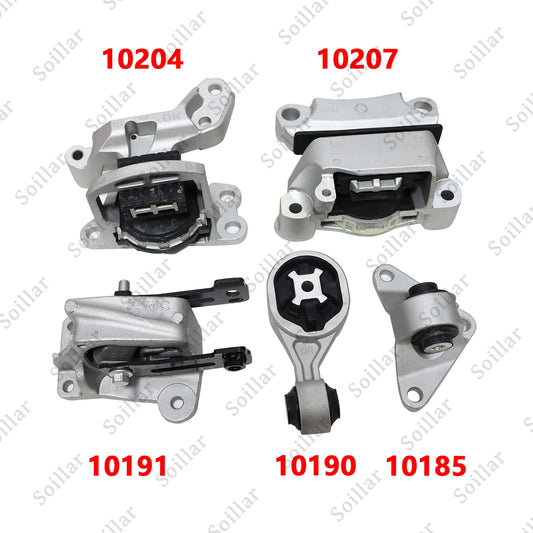 5x NEW MOTOR & TRANS MOUNT FIT 2019-2021 NISSAN ALTIMA 2.5L GAS - AUTO TRANS