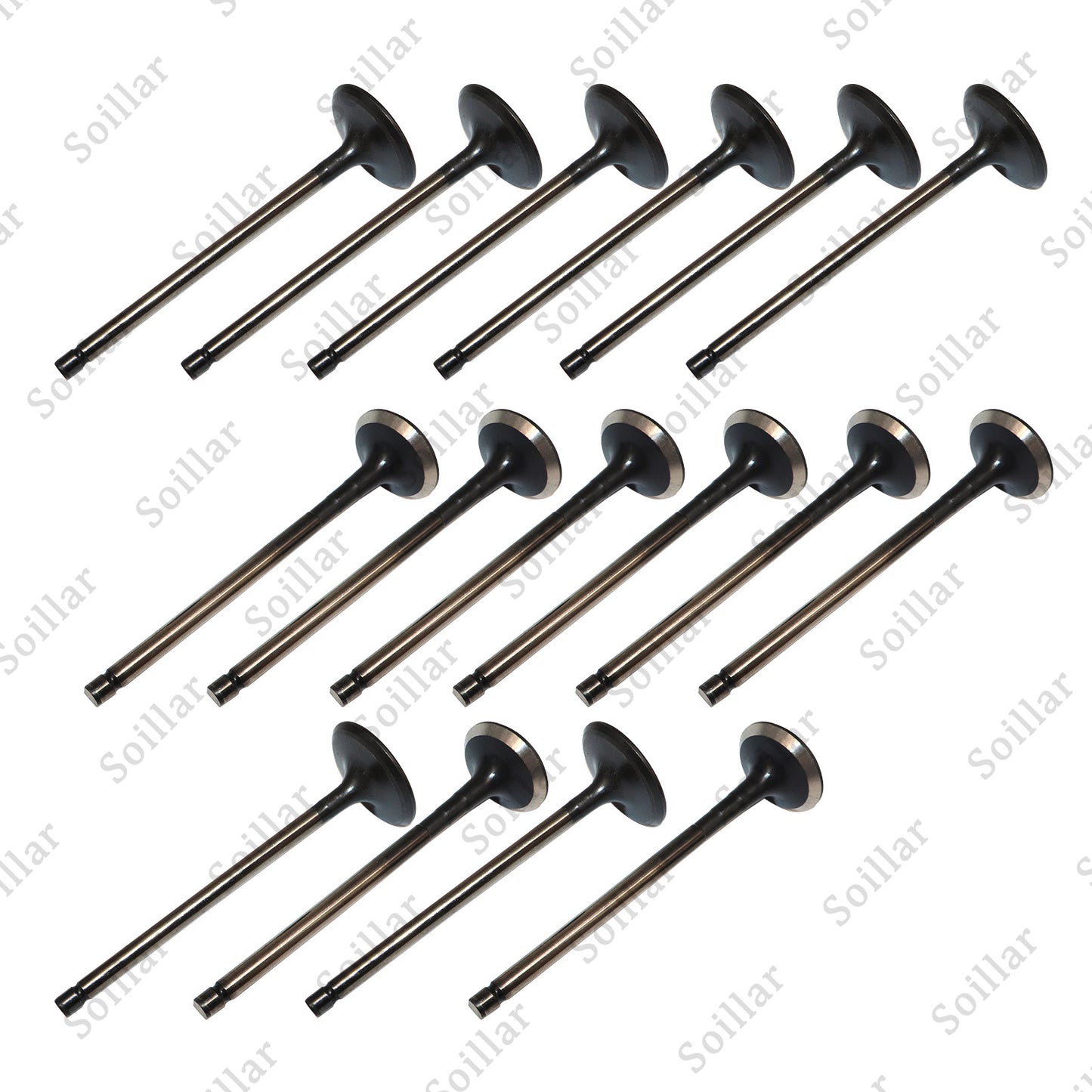 1.8L 2.0L Engine Intake & Exhaust Valve Kit For 11-17 Hyundai Kia L4 DOHC 16V