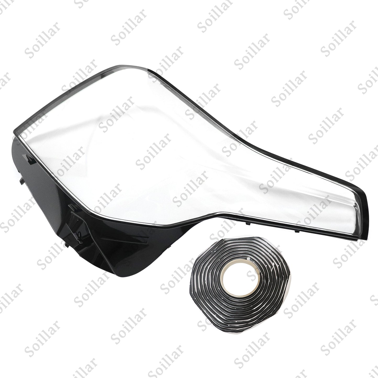 Fits Cadillac Escalade/ESV 2015-2020 Right Headlight Glass Lens Clear Cover+Glue