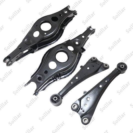 Rear Lateral &Upper & Lower Rearward Control Arm Set For 2006-2018 Toyota RAV4