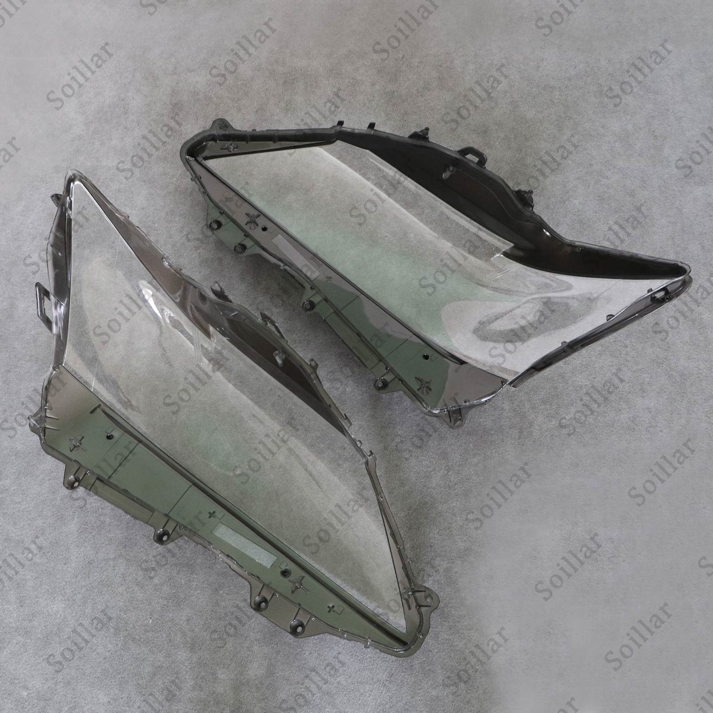 Pair For 2013-2015 Lexus GS350 GS450h Headlight Lens Clear Headlamp Cover LH&RH