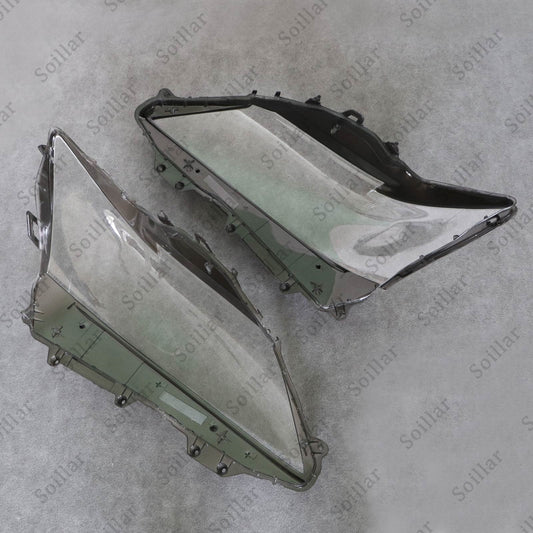 Pair For 2013-2015 Lexus GS350 GS450h Headlight Lens Clear Headlamp Cover LH&RH