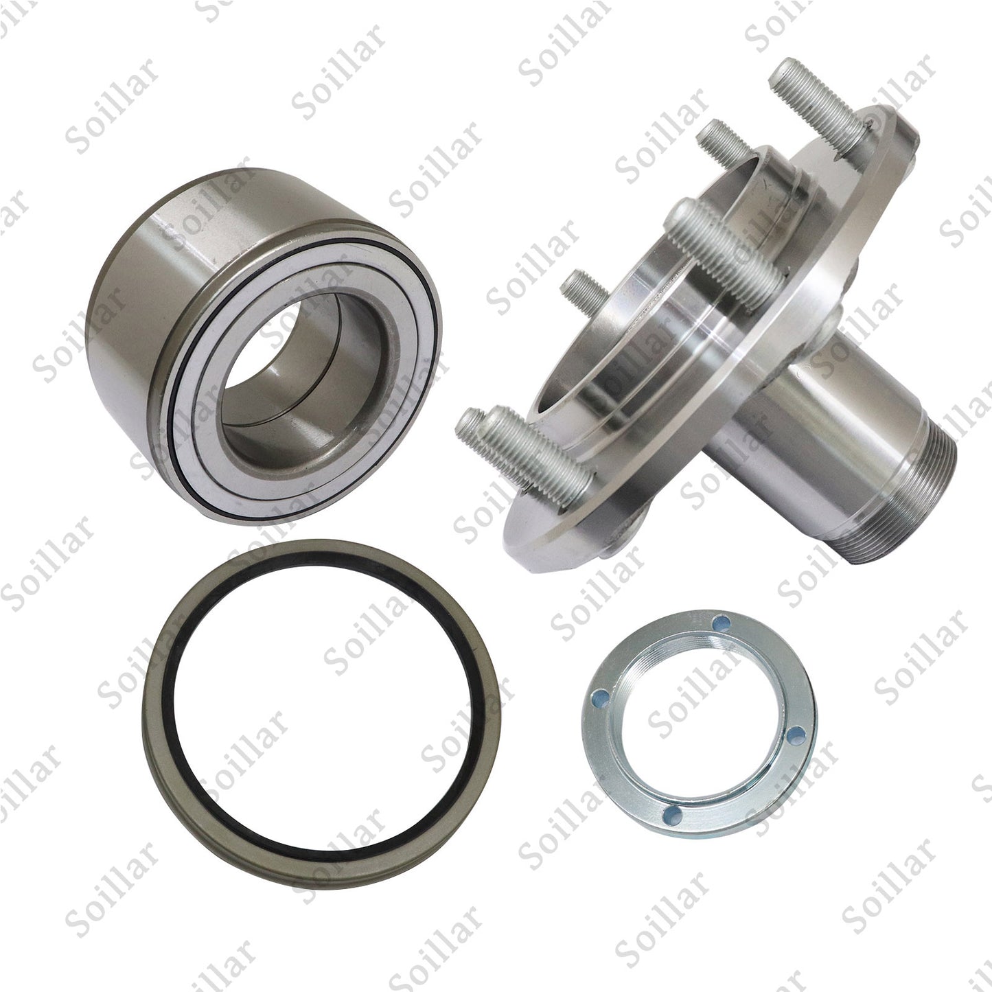 New Front Wheel Hub Bearing Kit w/ Seal Fit 4Runner Sequoia Tundra Tacoma 2WD