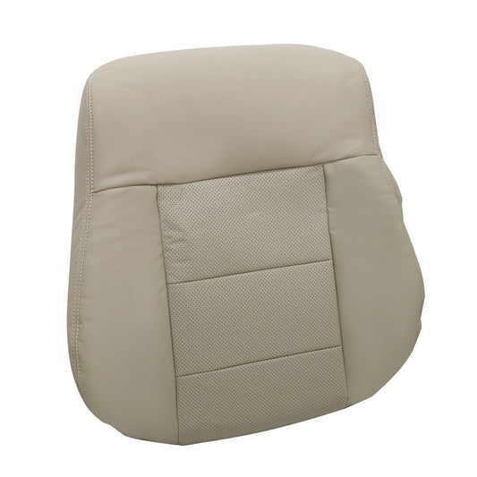 For 2010-2016 Mercedes Benz E200 E250 E300 E350 Driver Top Replacement Leather Seat Cover Tan