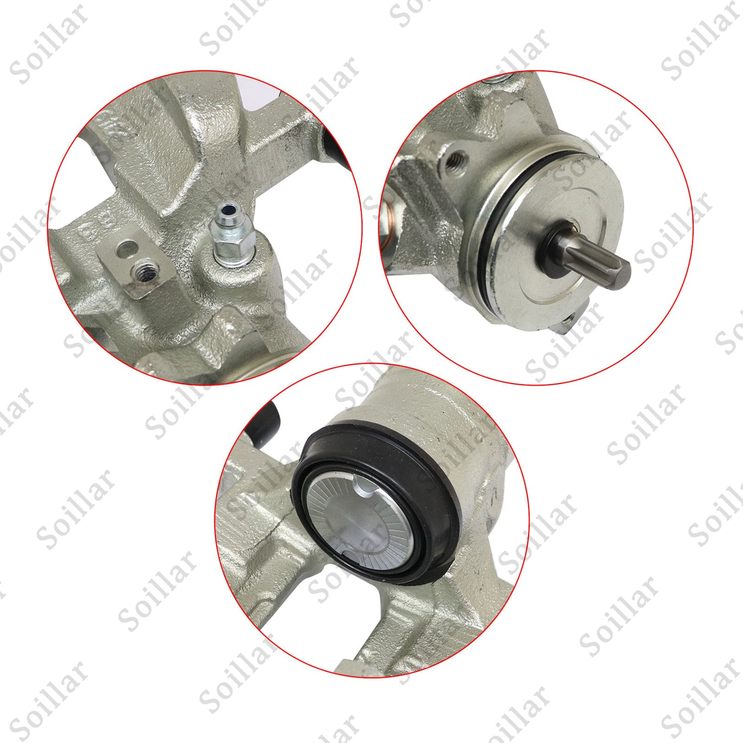 LR113708 Rear Brake Caliper Left Side For Land Rover Discovery Sport 2015-2023