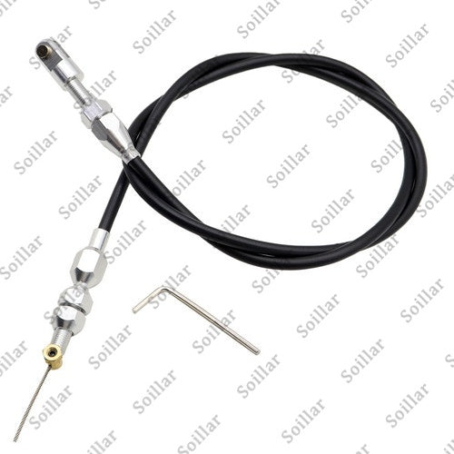 Fit LS1 Chevy 36" Stainless Steel Black Throttle Cable 4.8 5.3 5.7 6.0 Engine