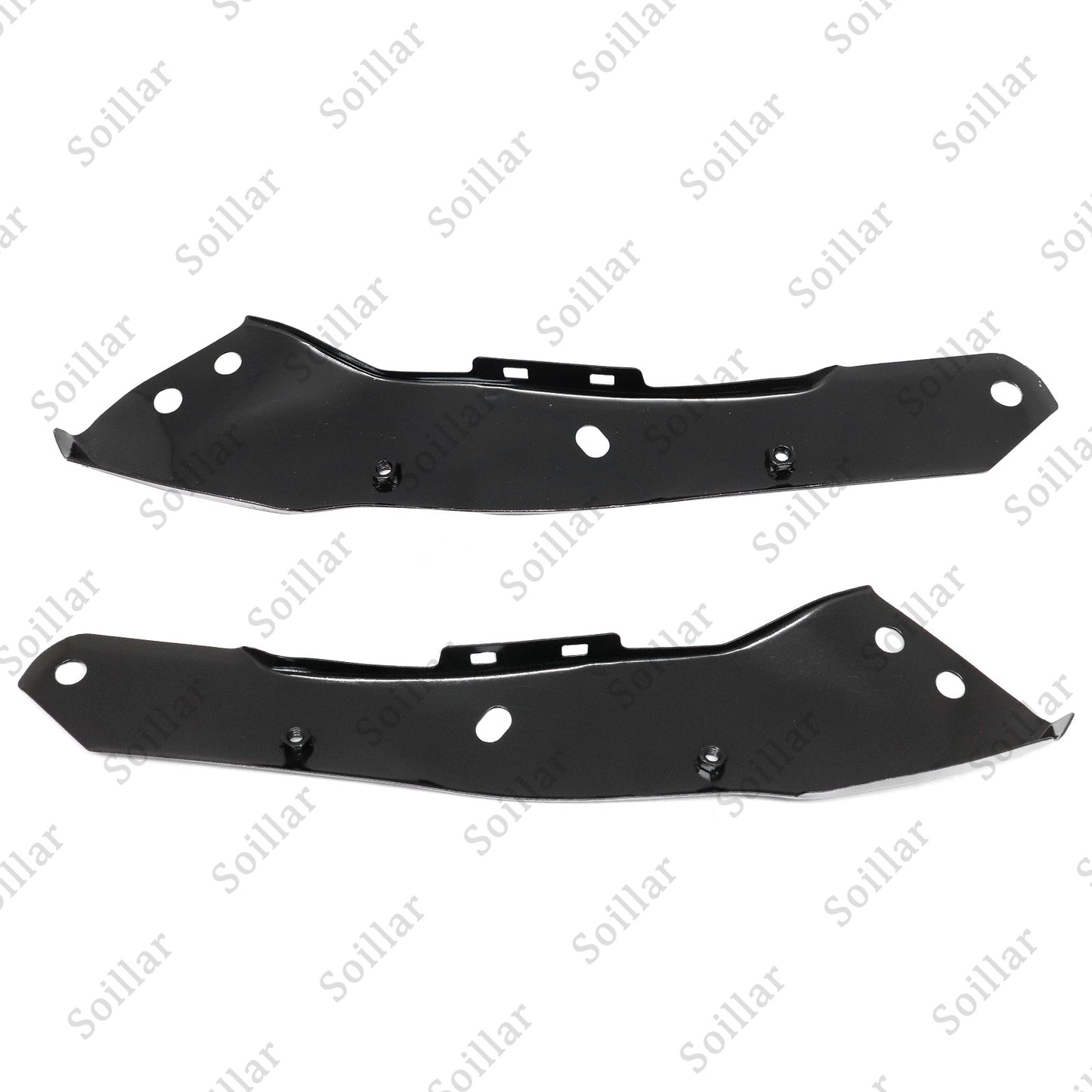 Pair For 2010-2014 VW GTI Golf Jetta Front Bumper Brace Radiator Support Bracket