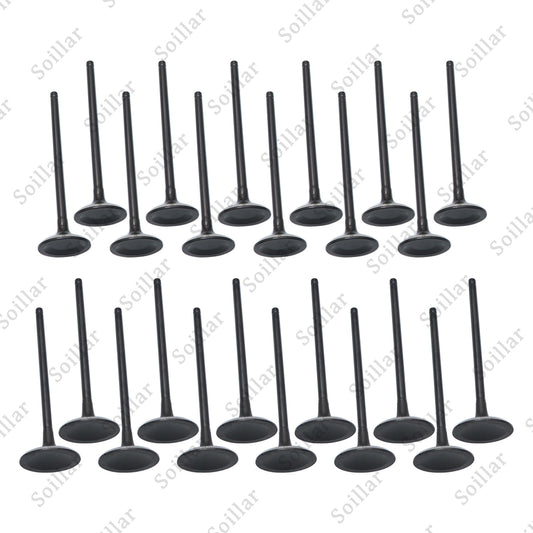 Intake Exhaust Valves Fit For 01-15 Acura Honda 3.2L-3.7L V6 VTEC SOHC 24v J37A
