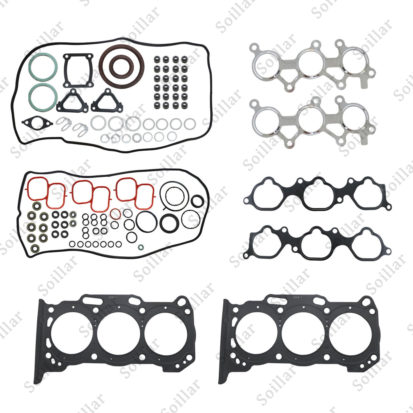 Head Gasket Kit For 06-10 Toyota Camry Sienna Venza Lexus ES350 RX350 3.5 2GRFE