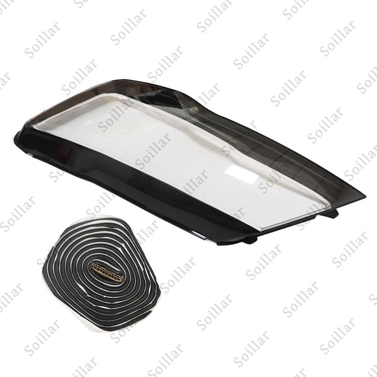 1x Front Left Headlight Clear Lens Shell+ Seal Glue For Audi A7 S7 RS7 2012-2015