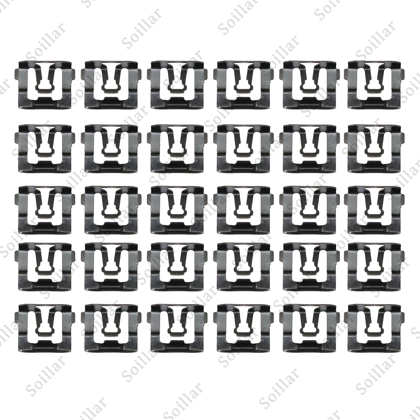 30X Windshield Trim Molding Clips For Ford F150 F250 F350 0269550 C5ZZ6543413-B