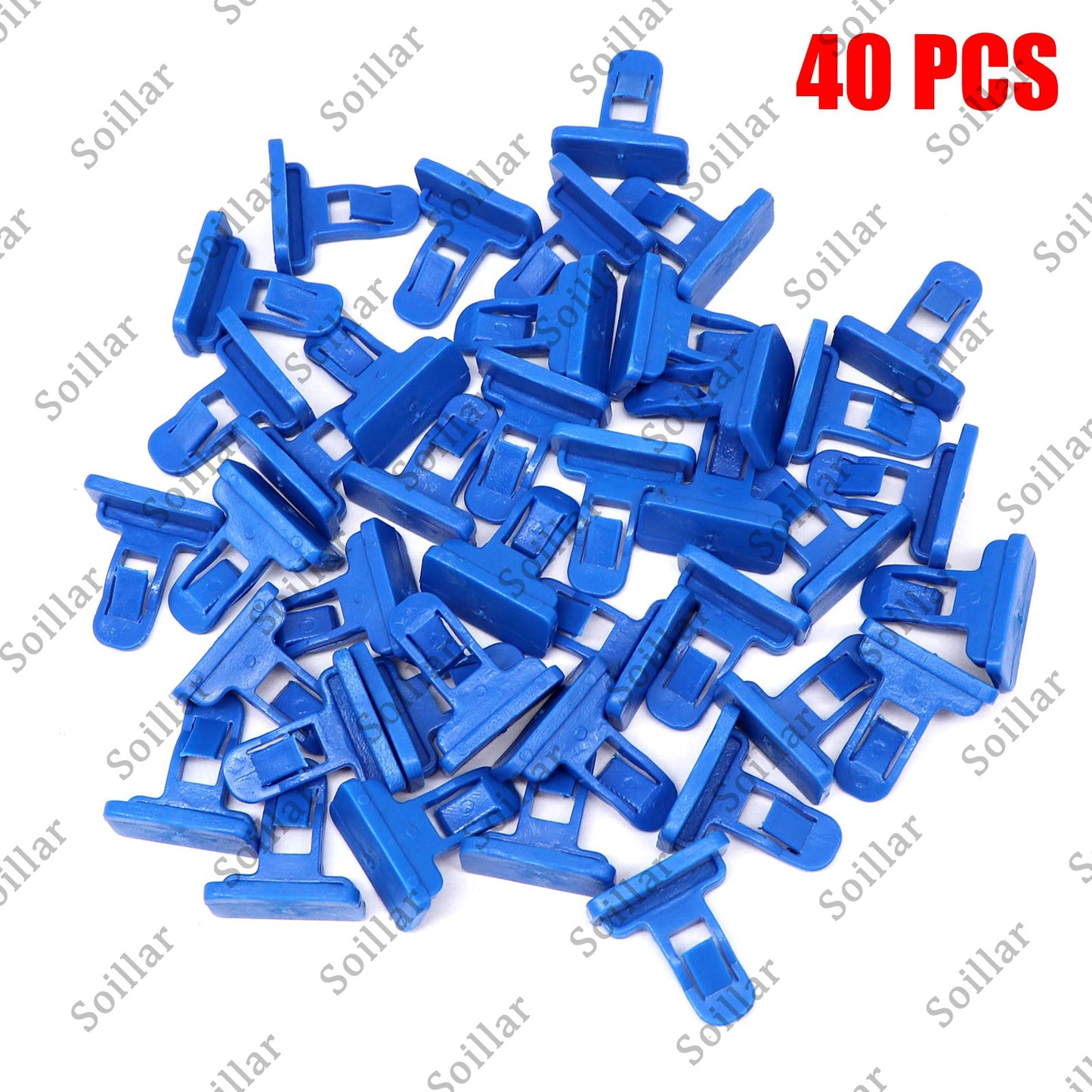 40Pack Bumper Moulding Clips Retainer Fastener For Toyota Replaces 75392-35200 A