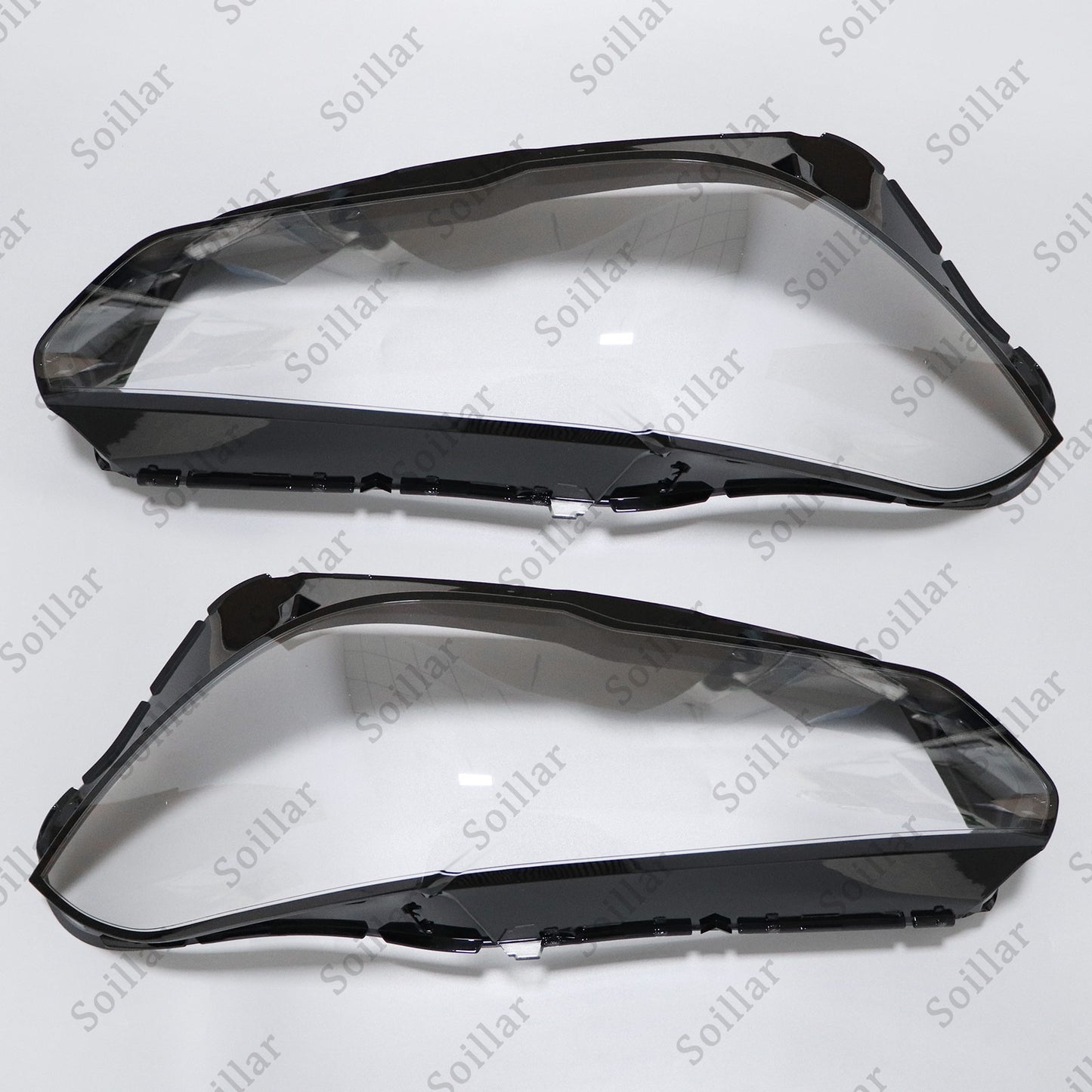 Pair Headlight Lens Headlamp Cover For BMW X5 X6 G05 G06 2018-2021 Left & Right