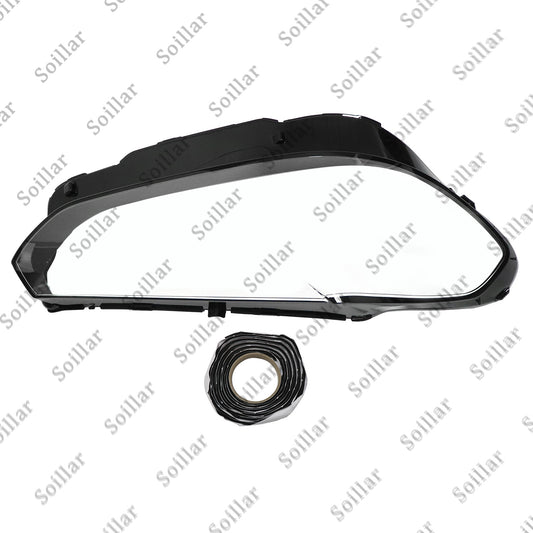 For BMW X3 X4 2022-2024 Right Side Front Headlight Lens Clear Cover+Sealant 1Pcs