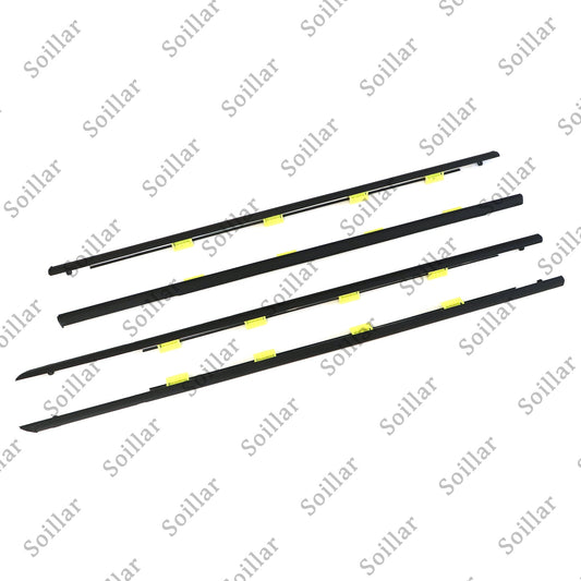 NEW DOOR BELT WEATHER STRIP MOLDING SEAL SET For Honda Civic 4 DOOR 1996~2000