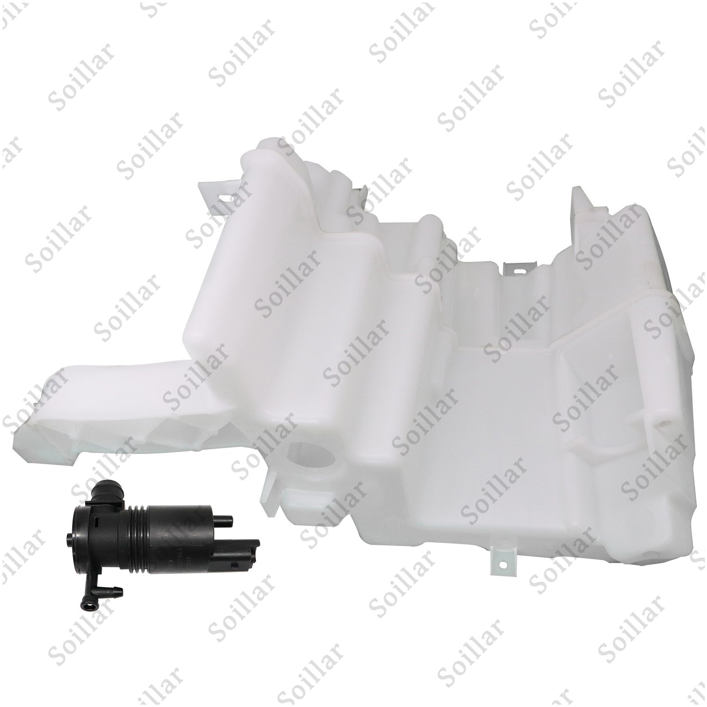 For 2014-2022 Infiniti Q50 Q60 Washer Reservoir Windshield Wiper Tank With Motor