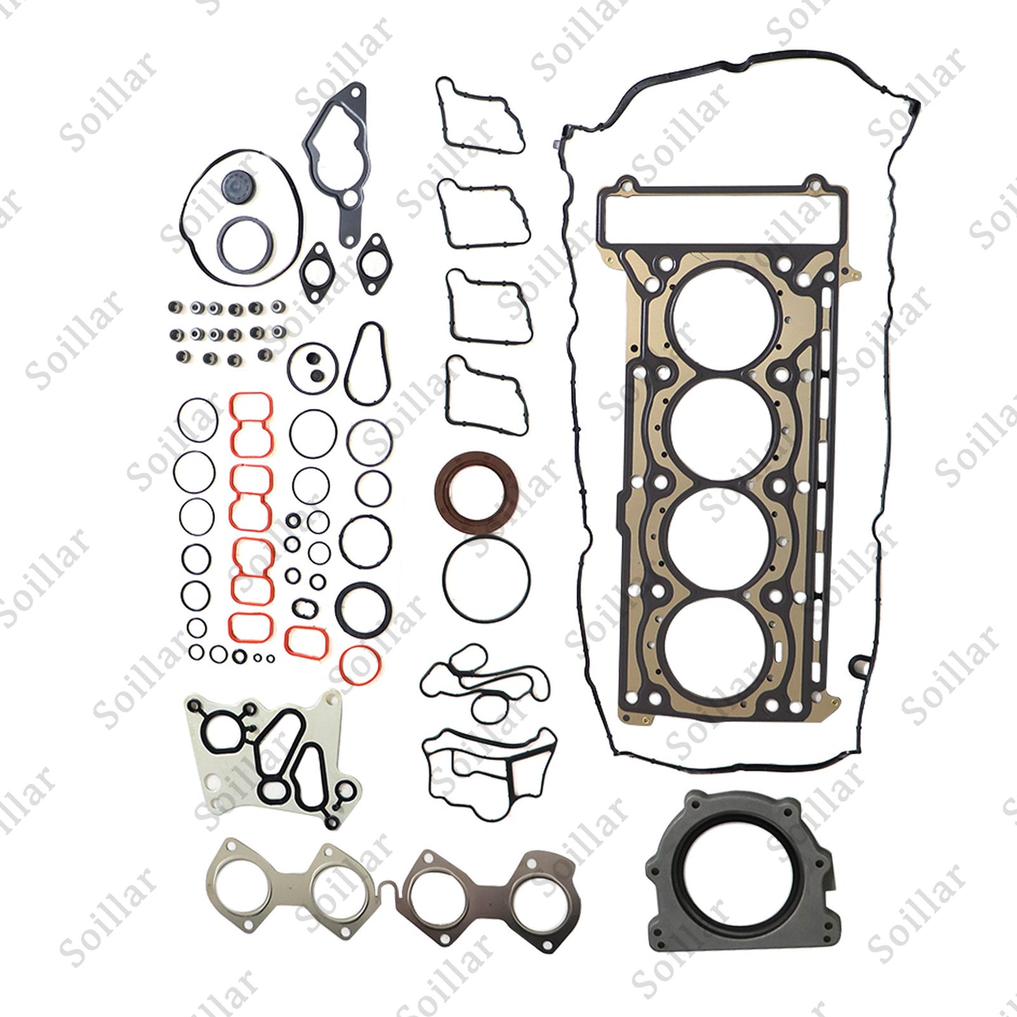 Engine Rebuild Overhaul Gasket Seals Kit For 1.8T Mercedes-Benz M271 W204 W212