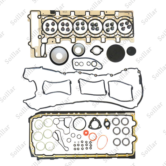Full Engine Head Gasket Set Fits BMW E82 F01 335i 435i 535i X5 N55B30 3.0L Turbo