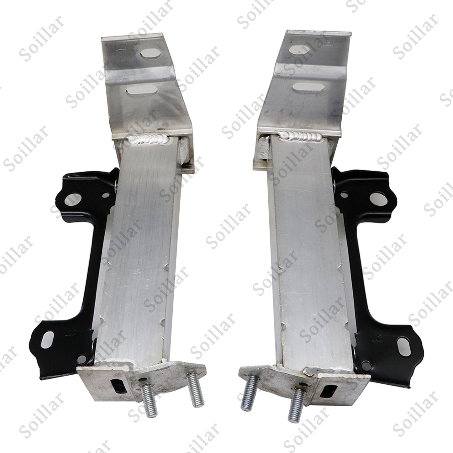 Front Driver and Passenger Side Bumper Bracket Set For Toyota RAV4 2019-2021