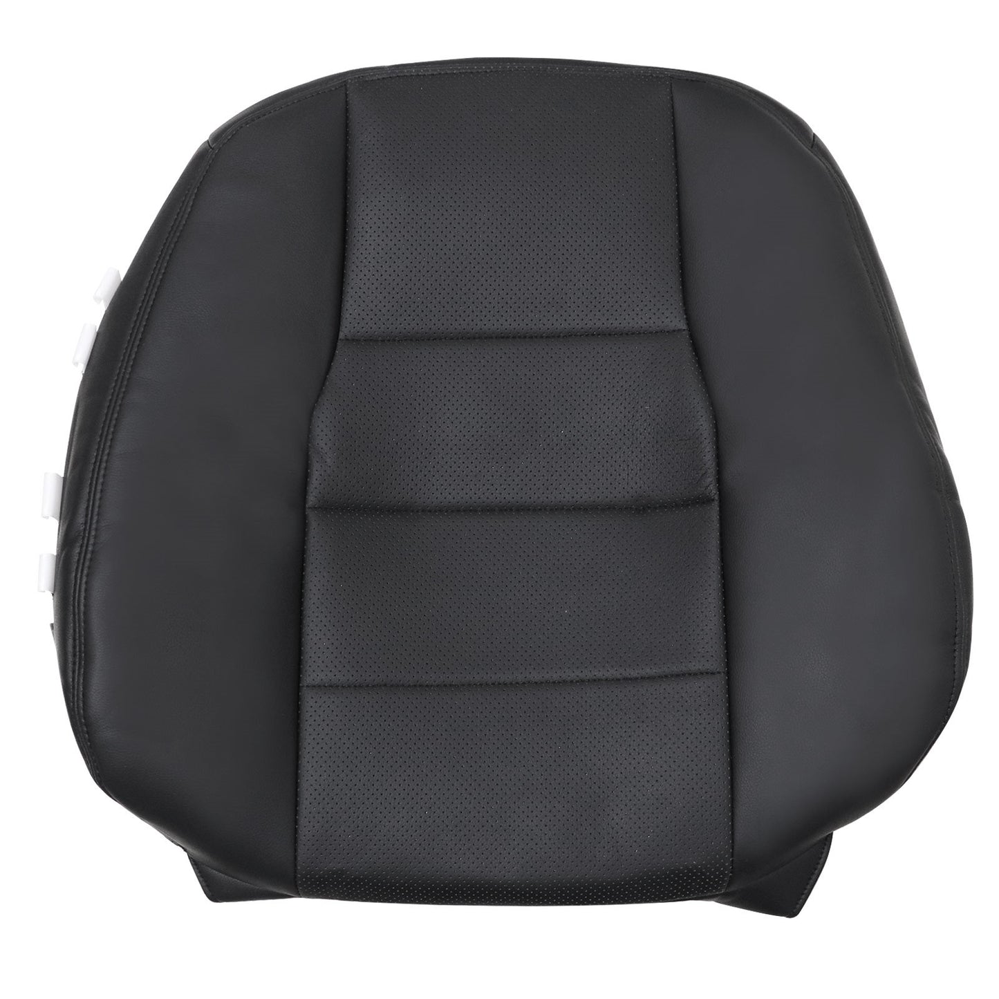 For 2008-2014 Mercedes Benz C250 C300 C350 Passenger Top Replacement Leather Seat Cover Black