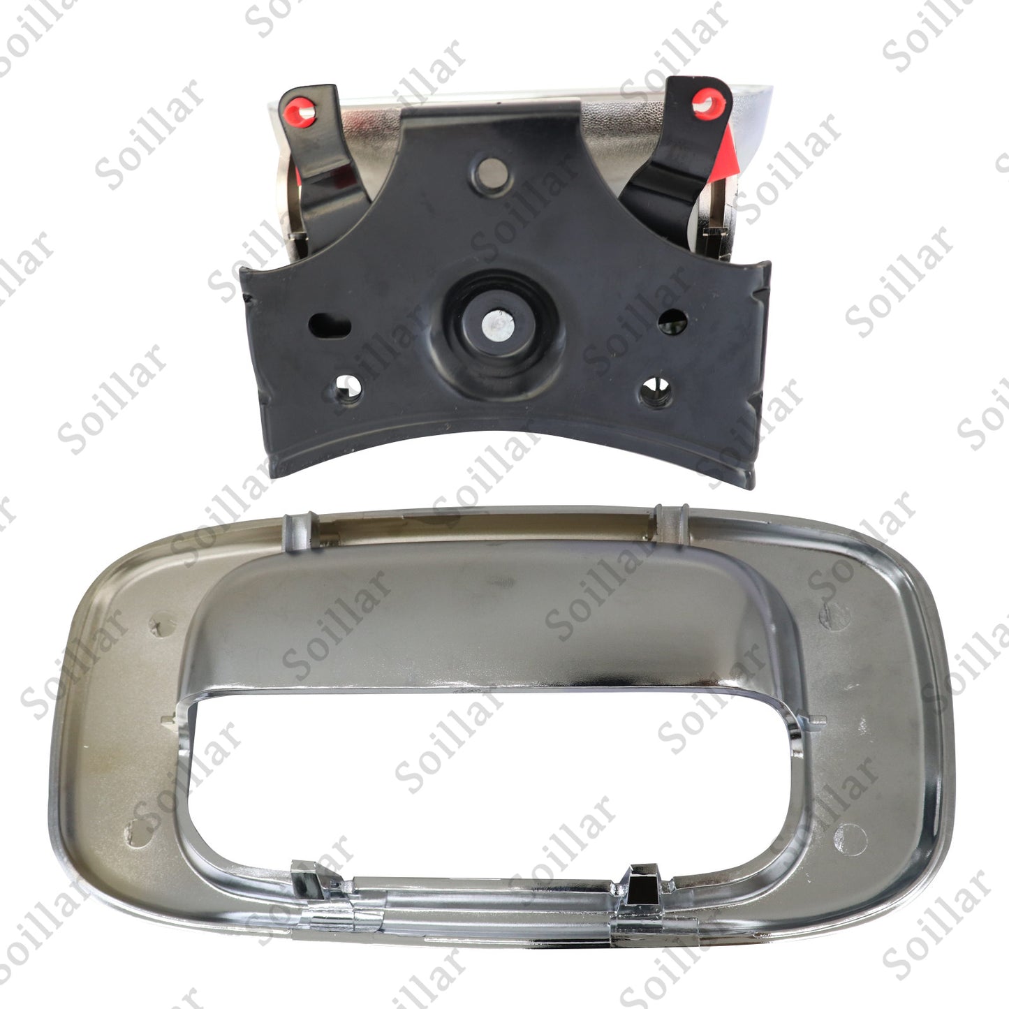 Chrome Tailgate Handle & Bezel Lock Set For 1999-2007 Chevy Silverado GMC Sierra