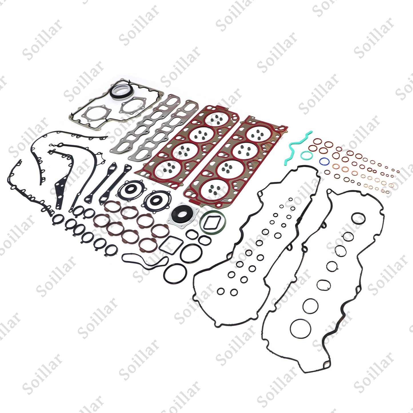 Engine Overhaul Rebuild Gasket Kit Fits Porsche Cayenne Panamera S GTS 4.8L V8