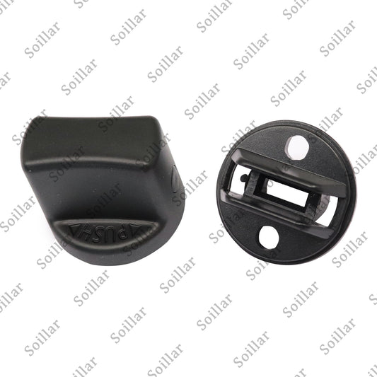 Keyless Ignition Start Switch Knob Cap & Insert For Mitsubishi Lancer 2008-2017
