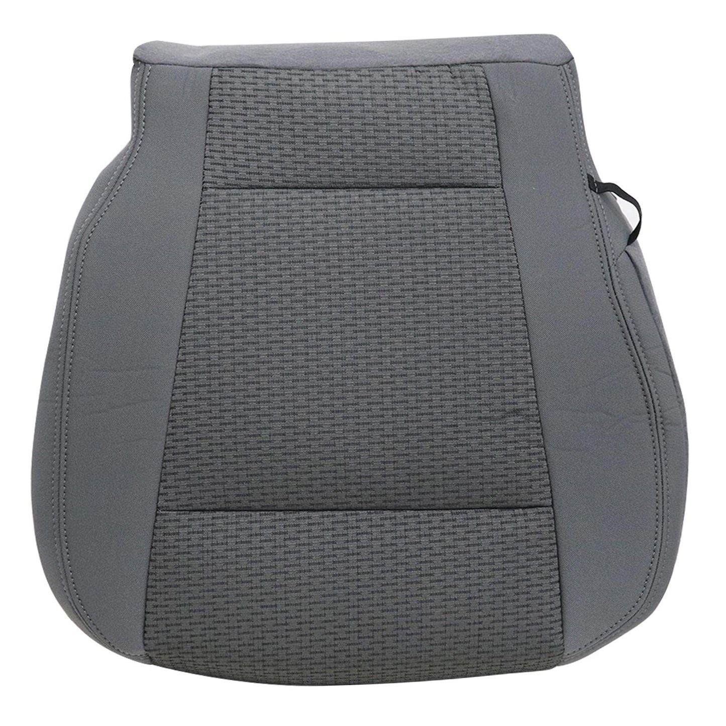For 2017-2021 Ford F250 F350 F450 F550 Front Driver & Passenger Bottom & Top Cloth Seat Cover Gray