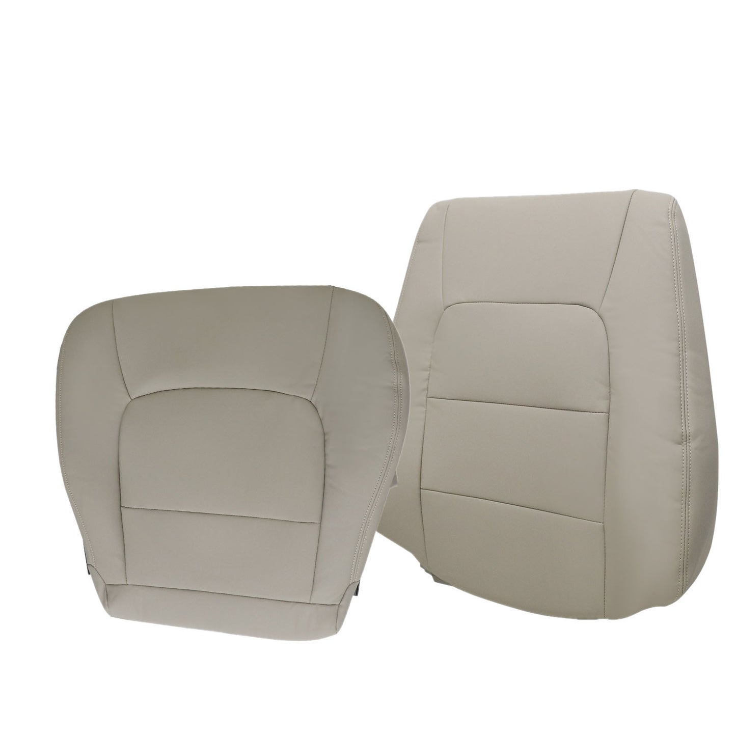 For 1998-2007 Lexus LX470 Replacement Driver Bottom & Top Leather Seat Cover Tan