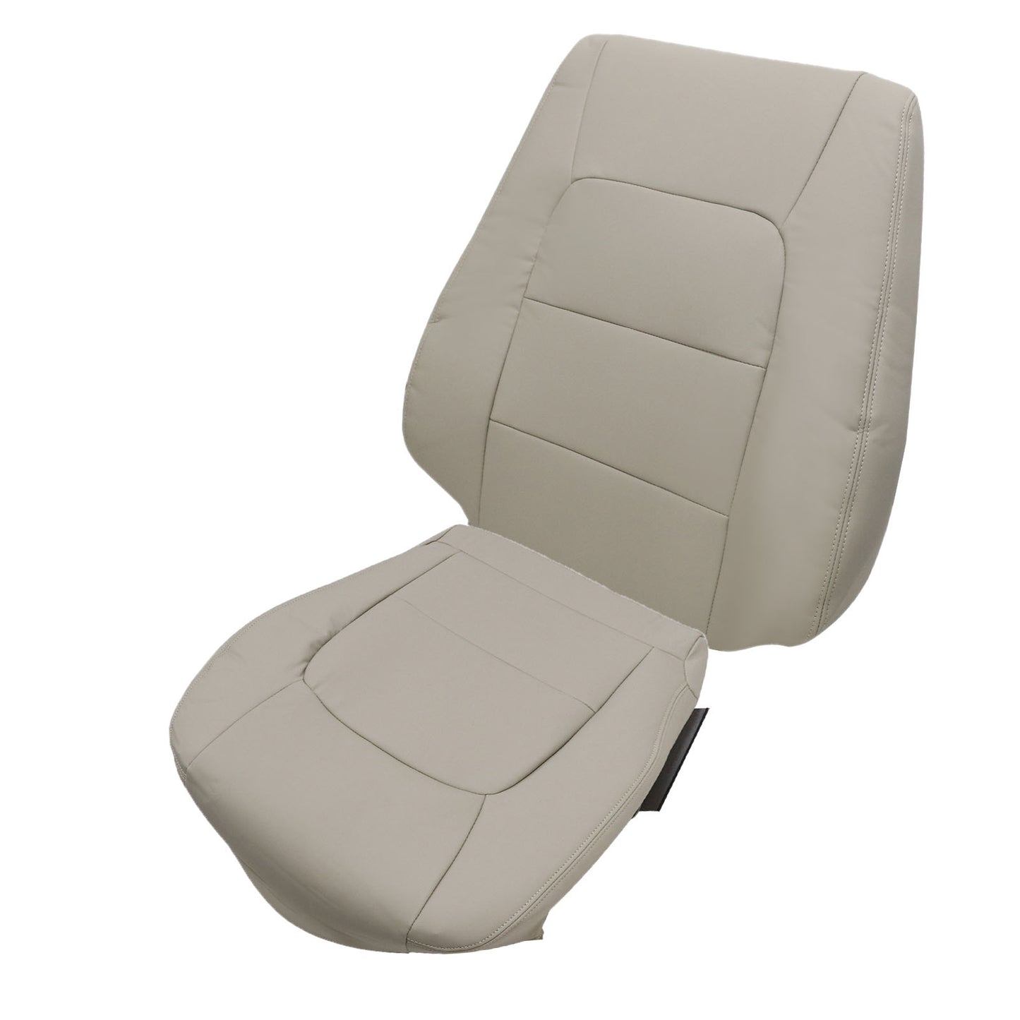 For 1998-2007 Lexus LX470 Replacement Driver Bottom & Top Leather Seat Cover Tan