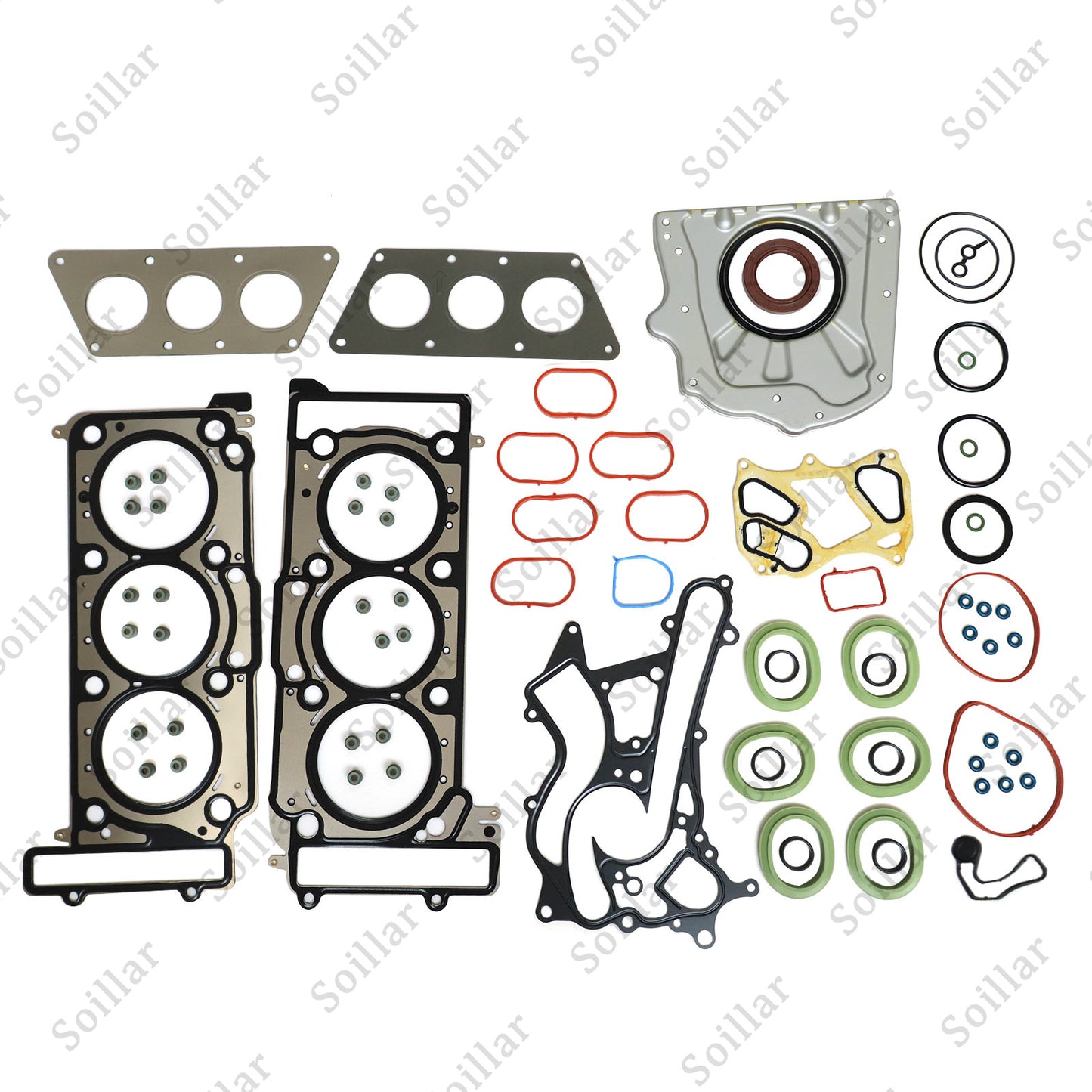 Engine Gasket Set Repair Kit For Mercedes-Benz X166 W166 W221 C207 M276 3.5L