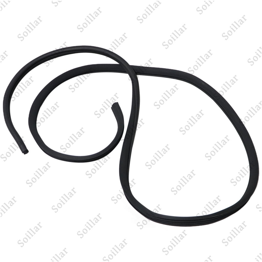 Rubber/Velvet Door Seal Edge Protector Weatherstrip Fit BMW E90 3-Series 05-11