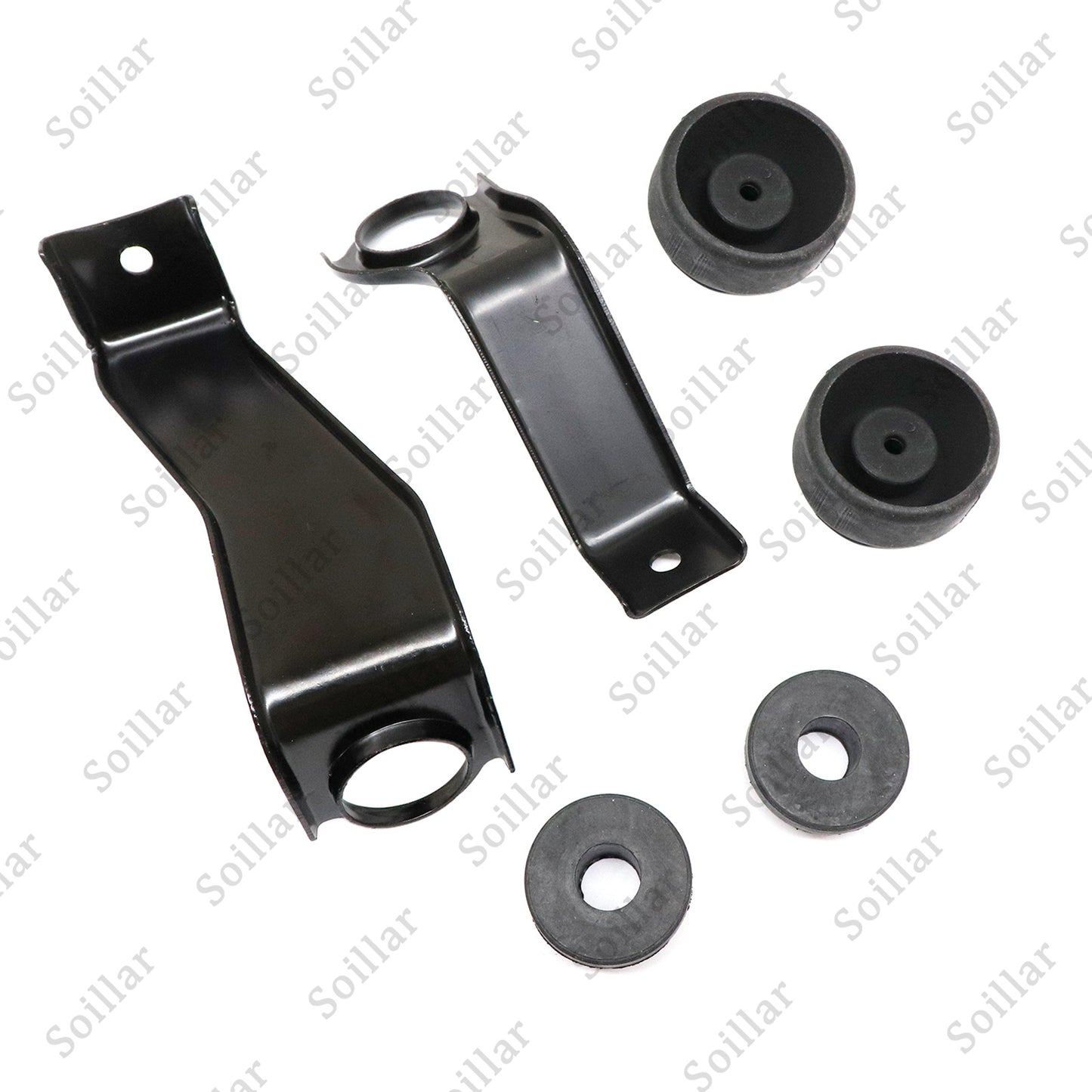 1 Set For Honda Civic 2016-2021 Stay Inter-Cooler Bracket & Bushing Upper Lower