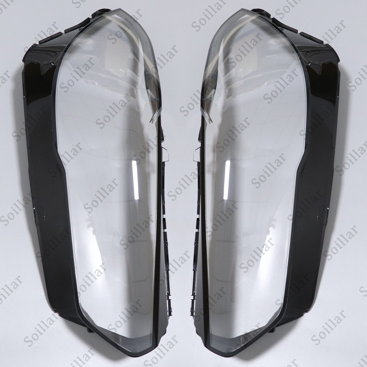 Pair Headlight Lens Headlamp Cover For BMW X5 X6 G05 G06 2018-2021 Left & Right