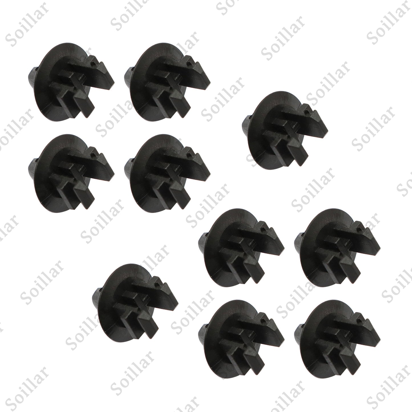 10Pcs Cowl Panel Grille Retainer Clips W708771-S300 For Ford F-150 Super Duty