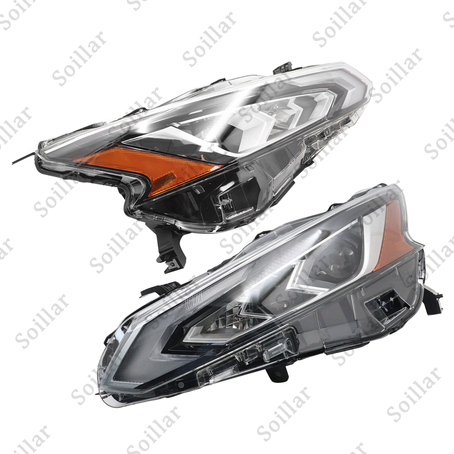 New Pair For Nissan Altima 2019 2020 2021 2022 Headlight Assembly L + R Full LED
