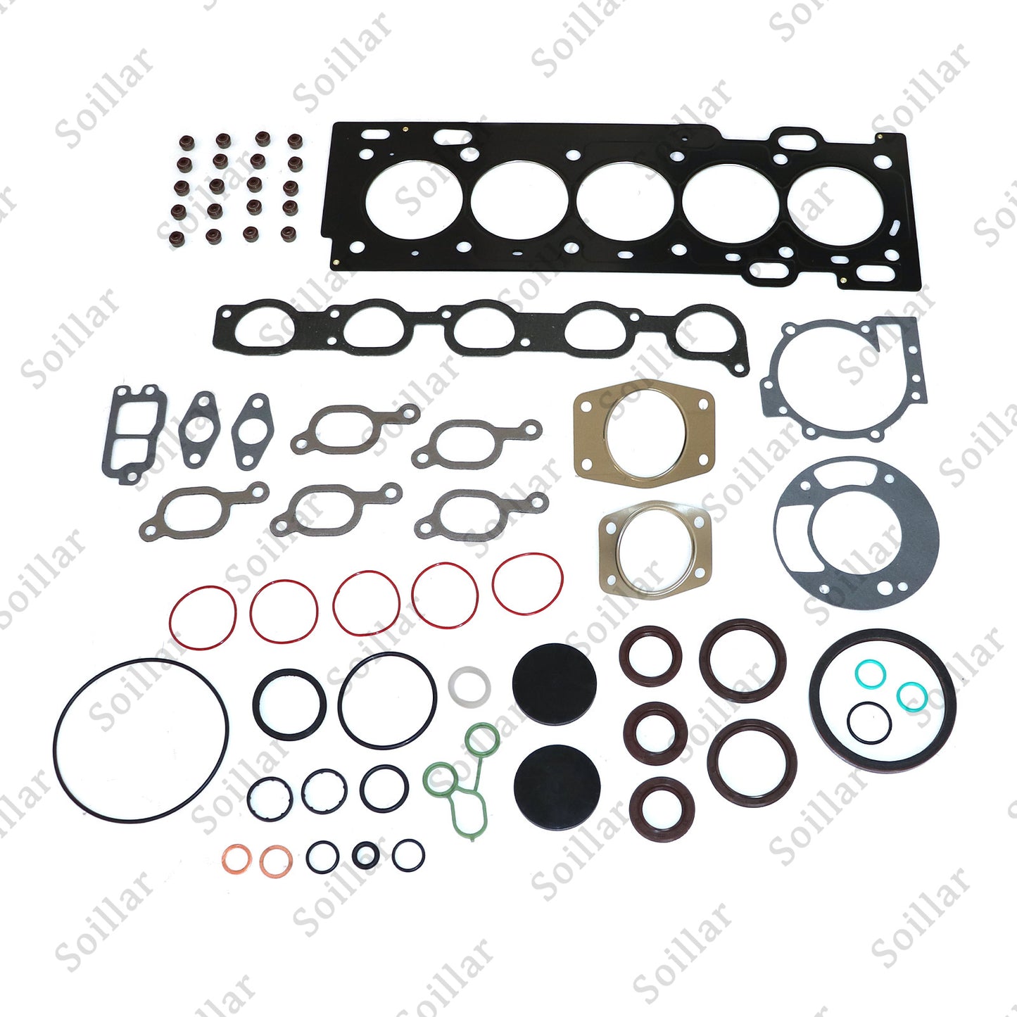 Head Gasket Set Fits 2000-2009 Volvo S60 V70 XC90 C70 S70 2.4L-2.5L L5 DOHC TC