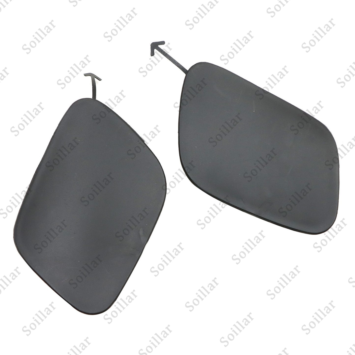 For Toyota Prius 2019-23 Left+Right Side Car Tow Hook Eye Cap Covers Primed