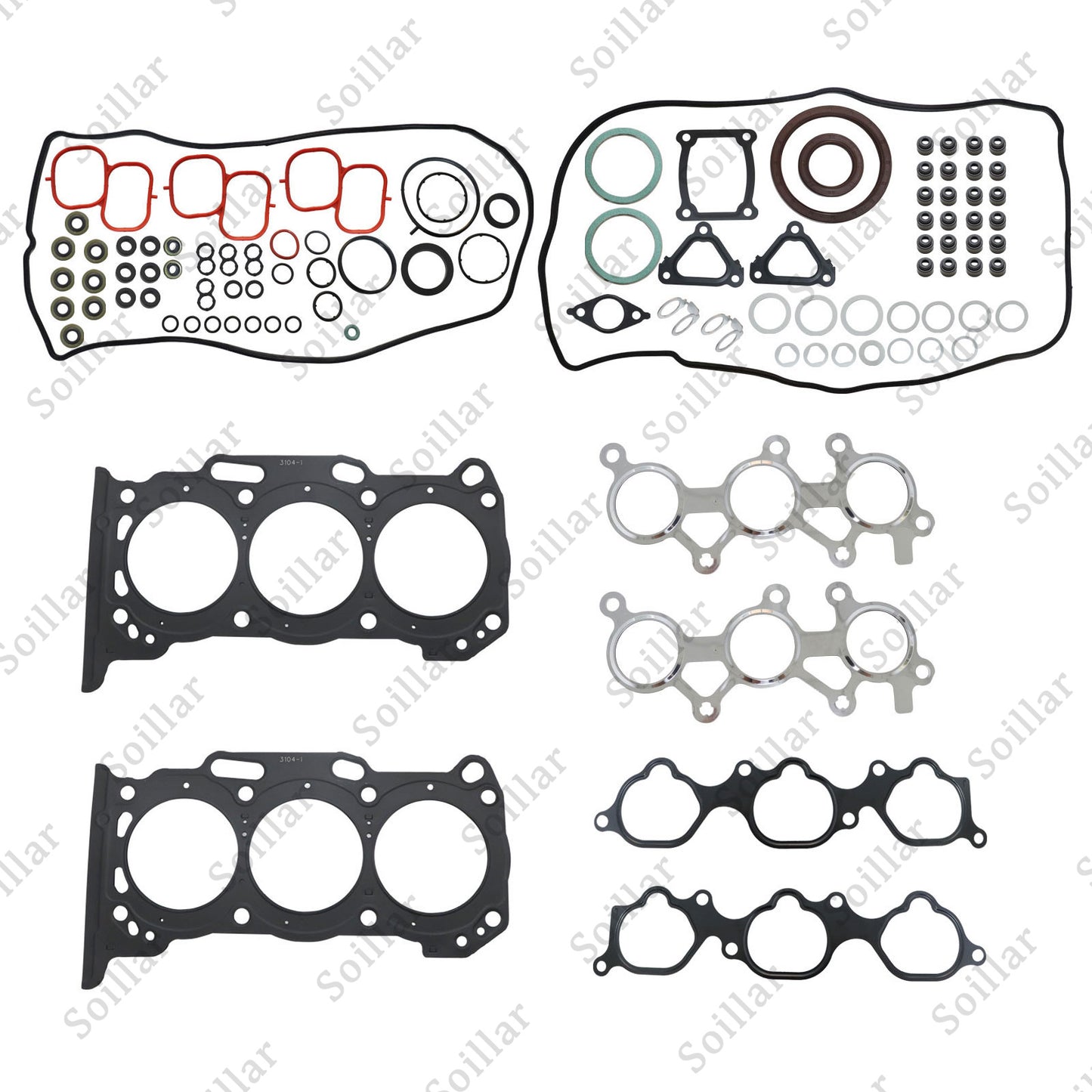 Head Gasket Kit For 06-10 Toyota Camry Sienna Venza Lexus ES350 RX350 3.5 2GRFE