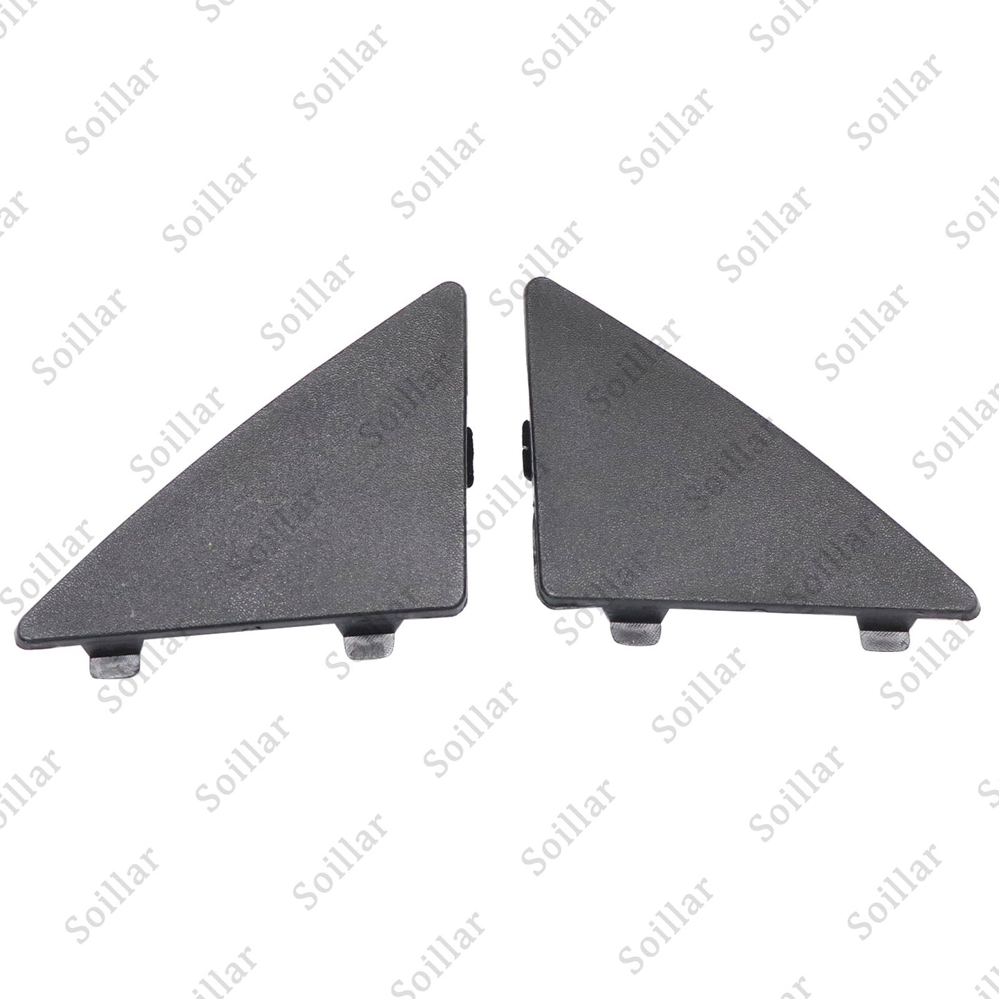 For 2014-2016 Mazda 3 Front Lower Bumper Tow Hook Eye Cover Cap Triangle Trim
