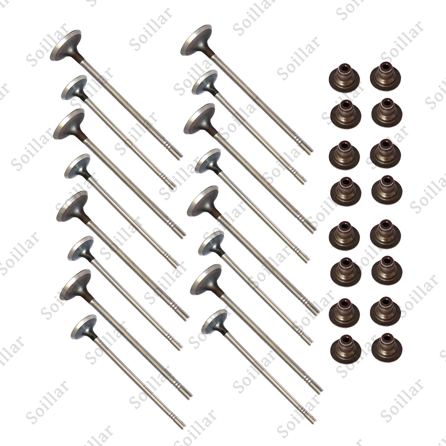 1.8L Engine Intake & Exhaust Valve Kit For 11-18 FITS CHEVY SONIC CRUZE