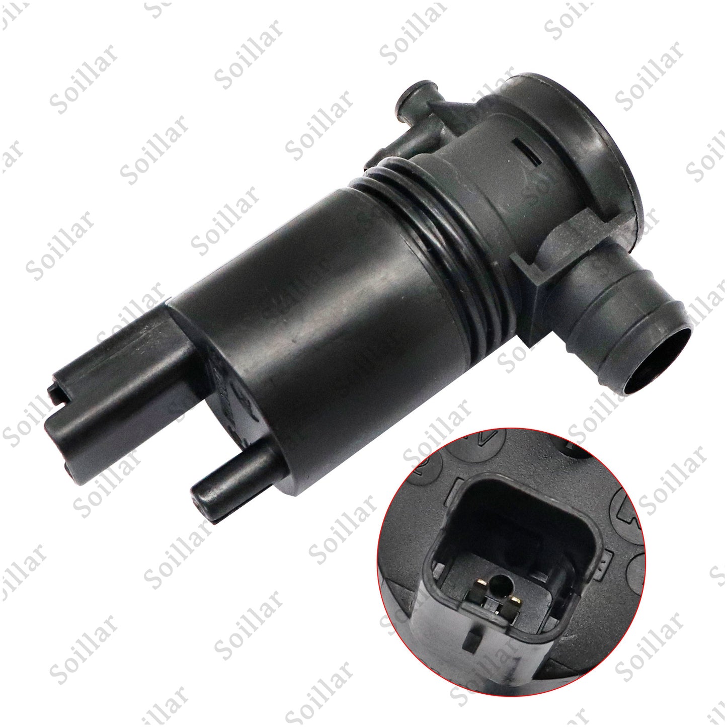 For 2014-2022 Infiniti Q50 Q60 Washer Reservoir Windshield Wiper Tank With Motor