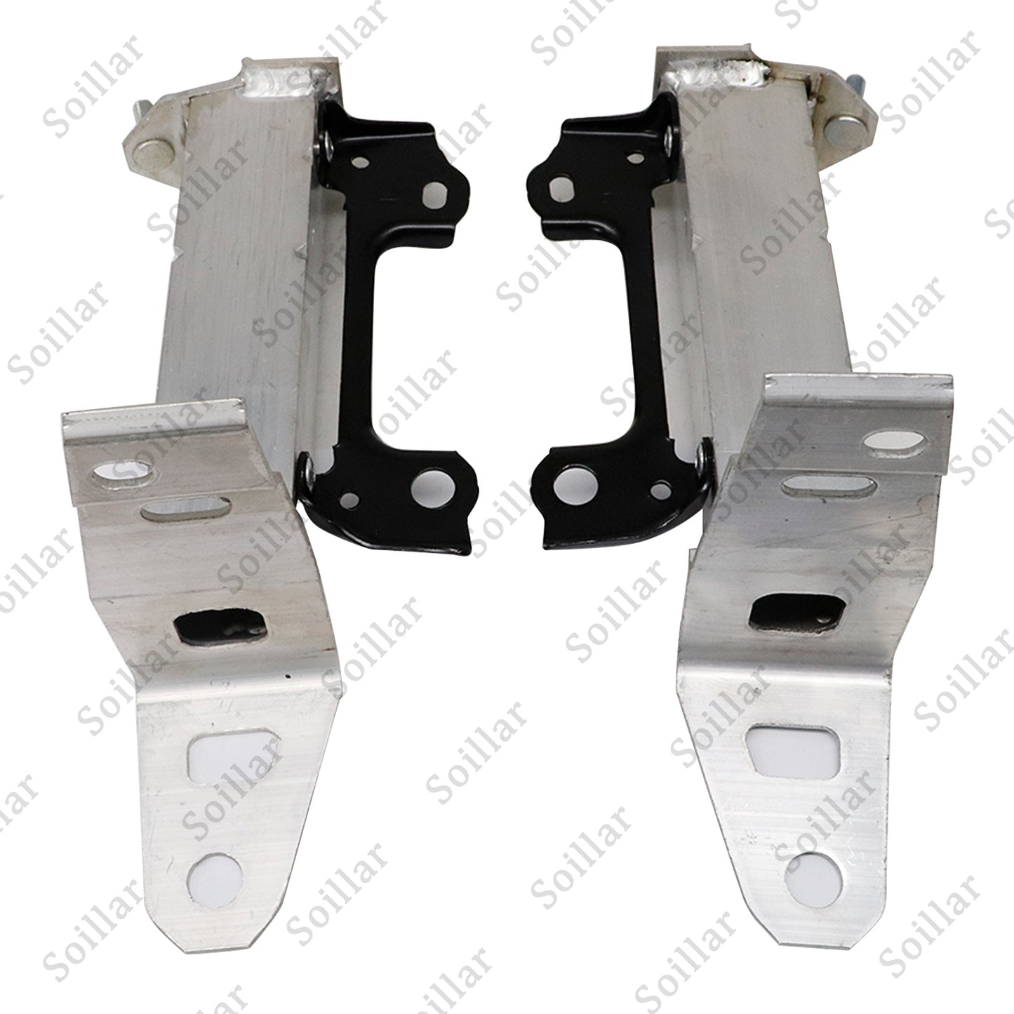 Front Driver and Passenger Side Bumper Bracket Set For Toyota RAV4 2019-2021