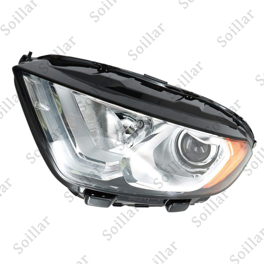 For 2018-2022 Ford EcoSport LED DRL Headlight Left Driver Side Halogen W/Bulbs