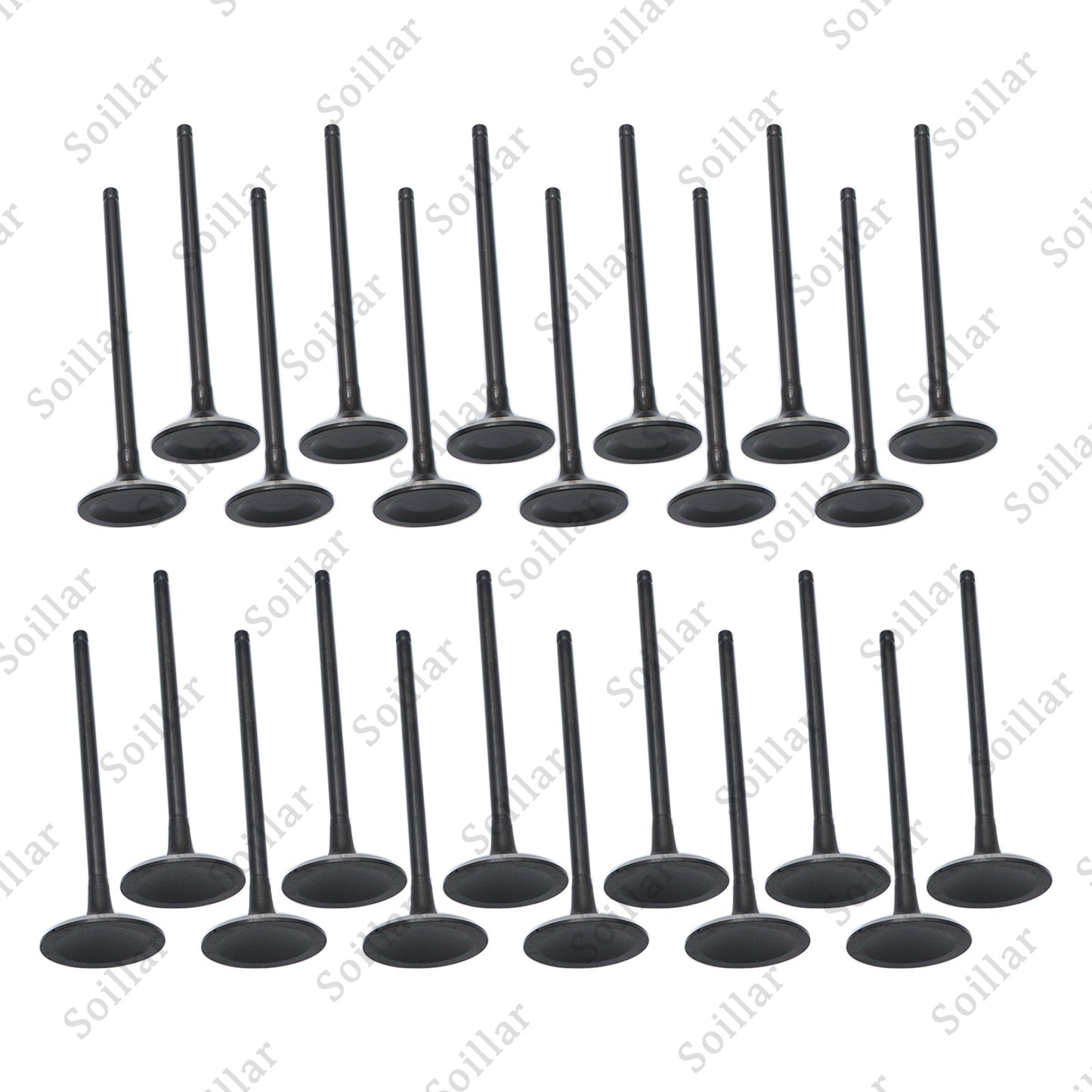 Intake Exhaust Valves Fit For 01-15 Acura Honda 3.2L-3.7L V6 VTEC SOHC 24v J37A