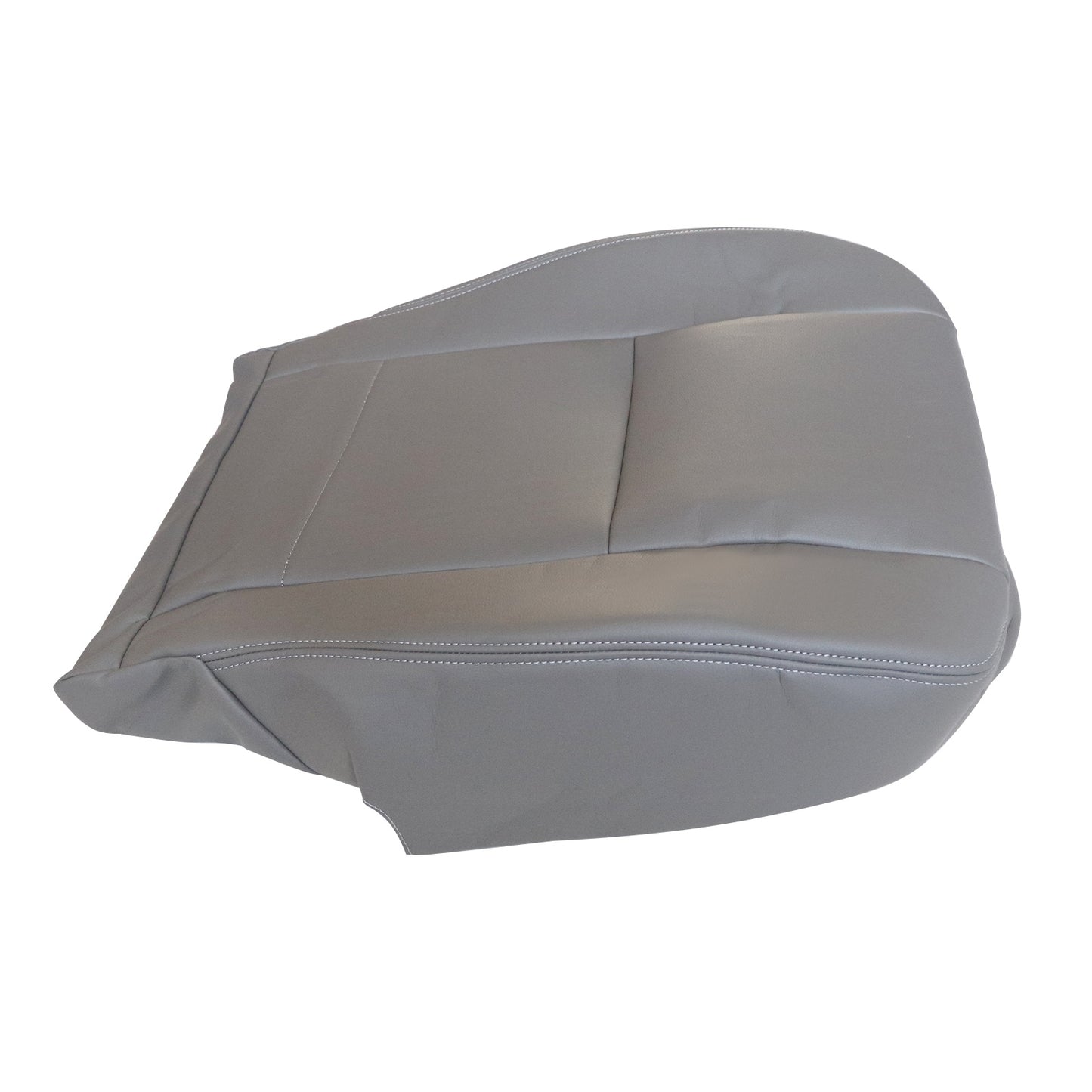 Fits 2000-2004 Toyota Sequoia Tundra Limited SR5 Driver & Passenger Bottom Leather Seat Cover Gray